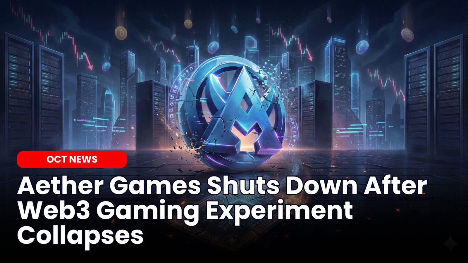 Our Crypto Talk | Aether Games Shuts Down After Web3 Gaming Experiment  Collapses