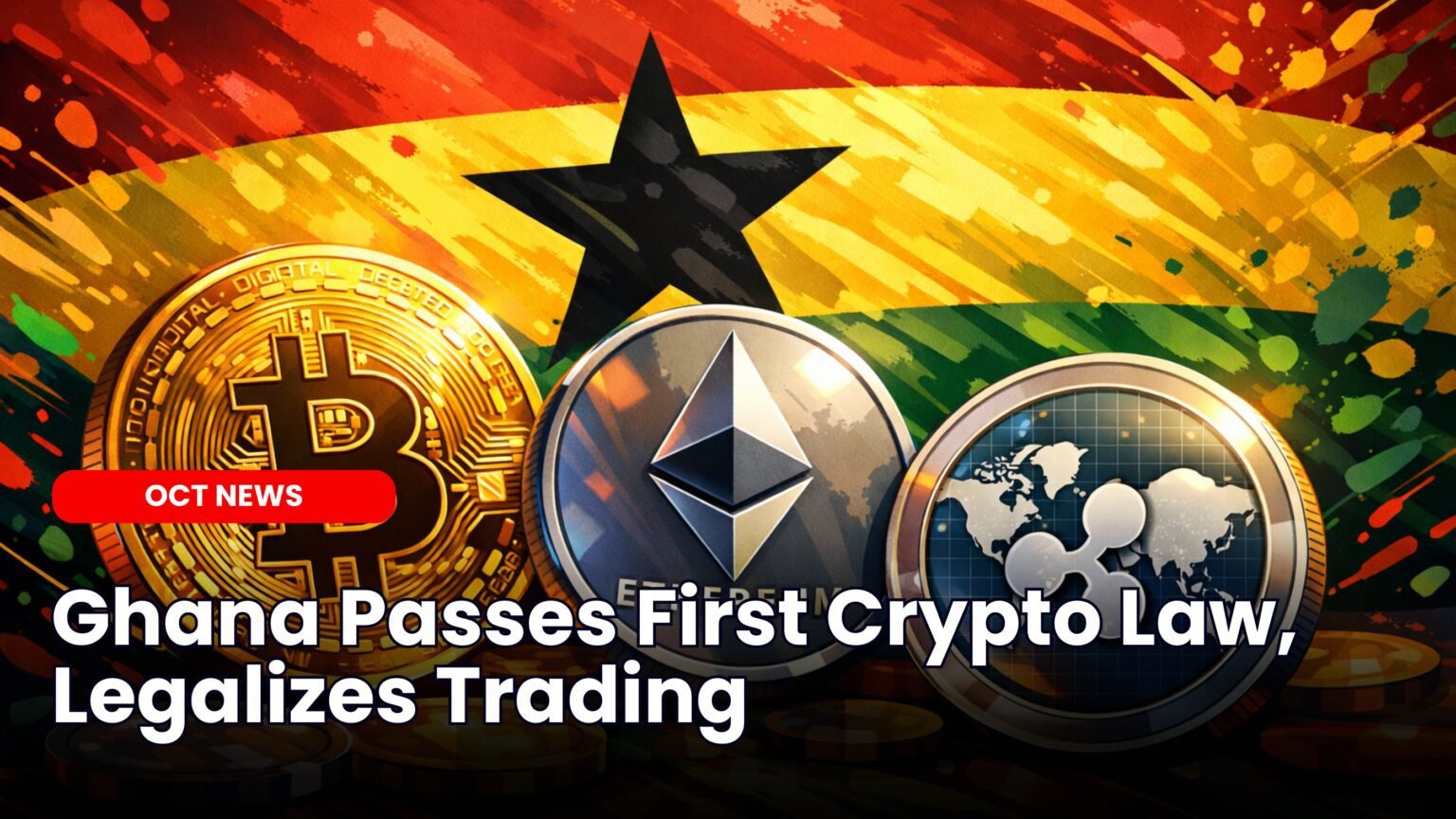 Ghana Passes First Crypto Law, Legalizes Trading