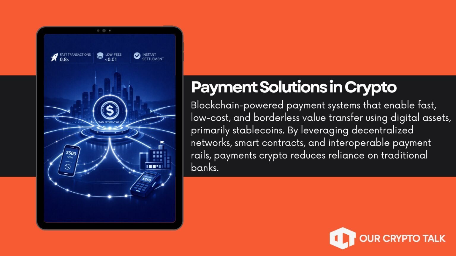 Our Crypto Talk | Payment Solutions in Crypto