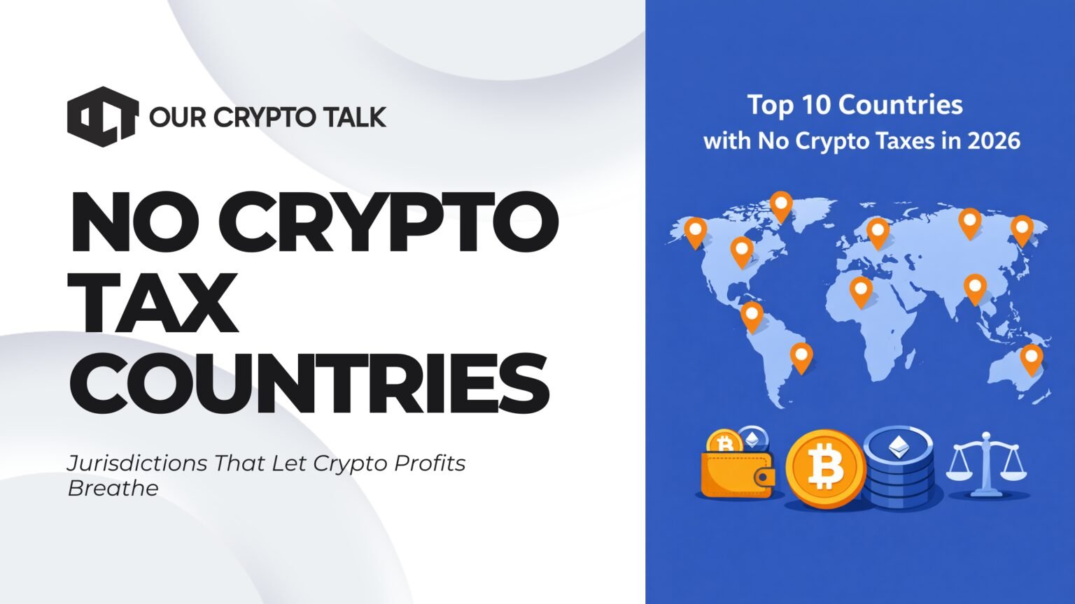 Our Crypto Talk | Top 10 Countries with No Crypto Taxes in 2026