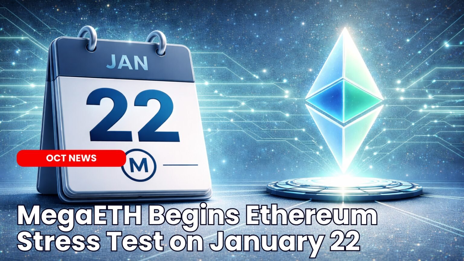 Our Crypto Talk | MegaETH Will Begin Ethereum Stress Test on January 22