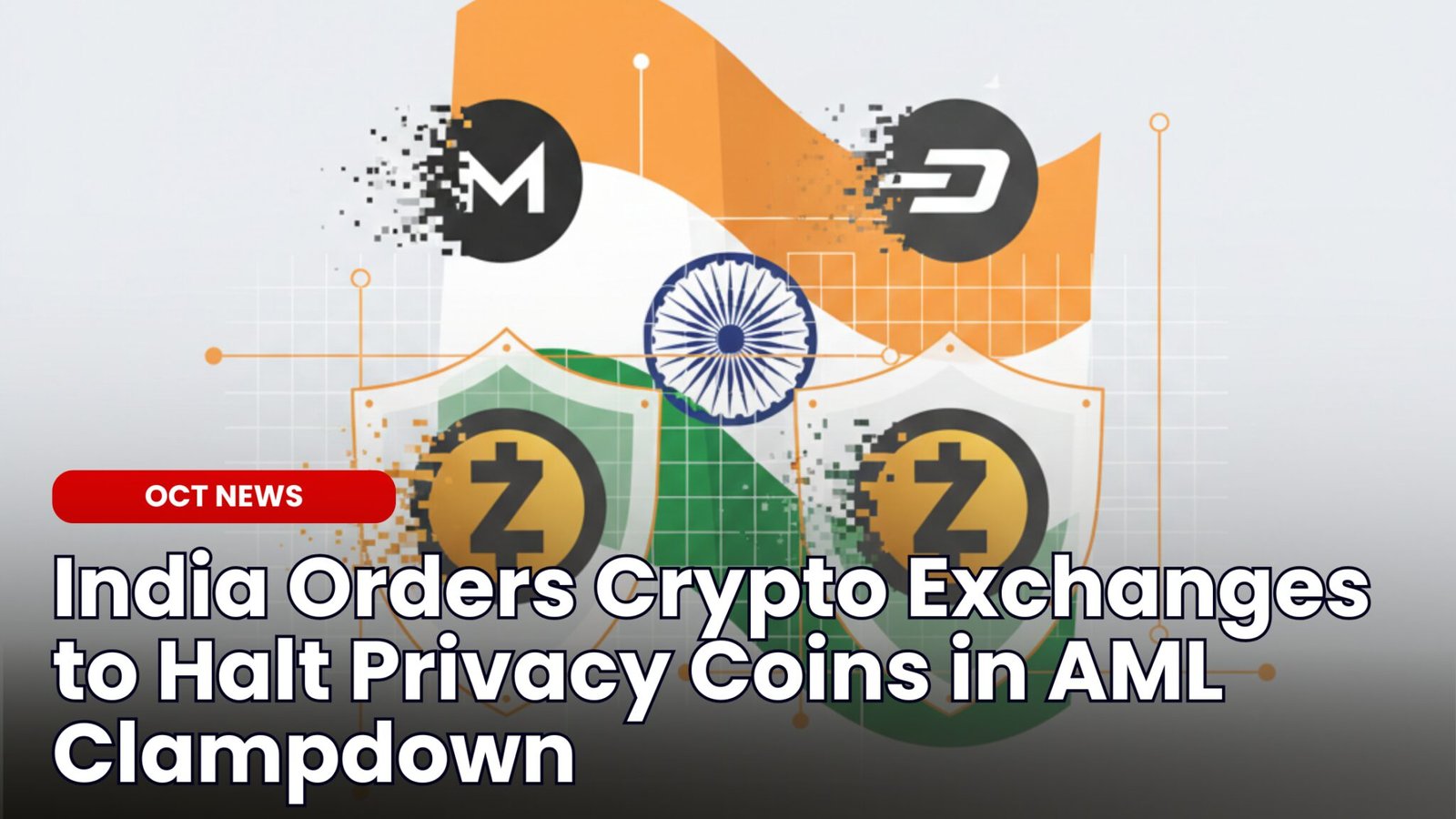 Our Crypto Talk | India Orders Crypto Exchanges to Halt Privacy Coins in  AML Clampdown