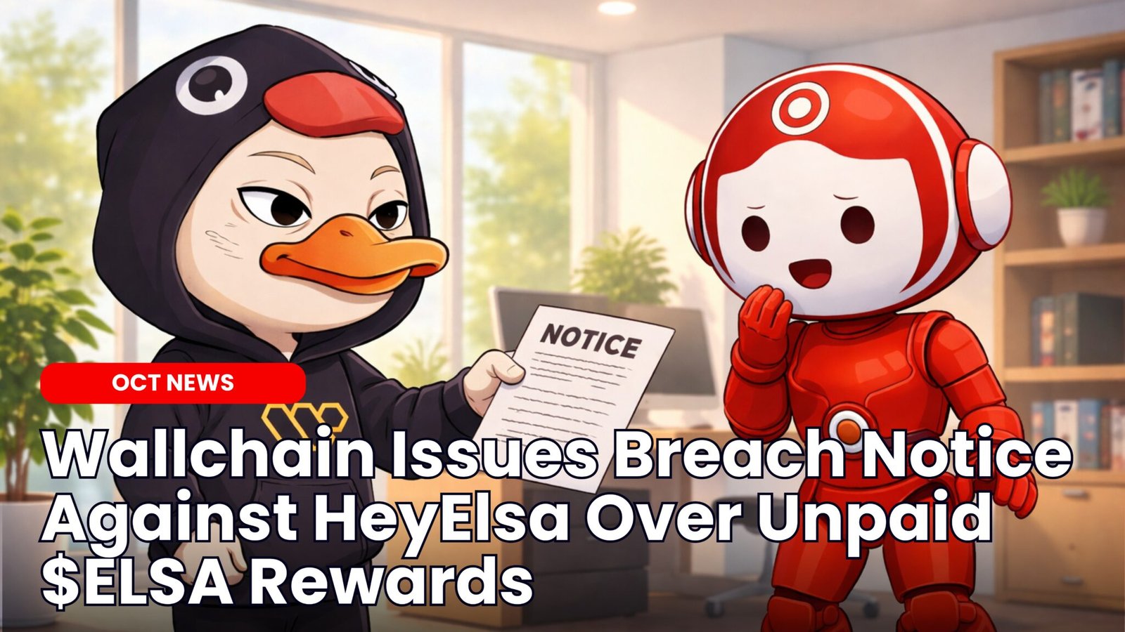 Our Crypto Talk | Wallchain Issues Breach Notice Against HeyElsa Over  Unpaid $ELSA Rewards