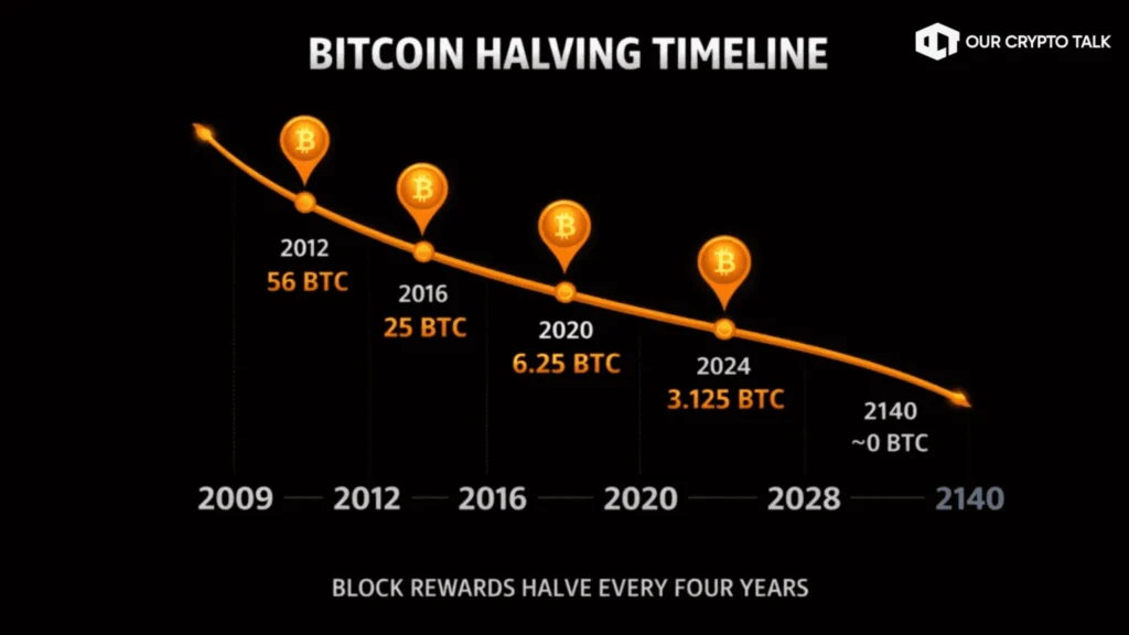 bitcoin halving timeline
