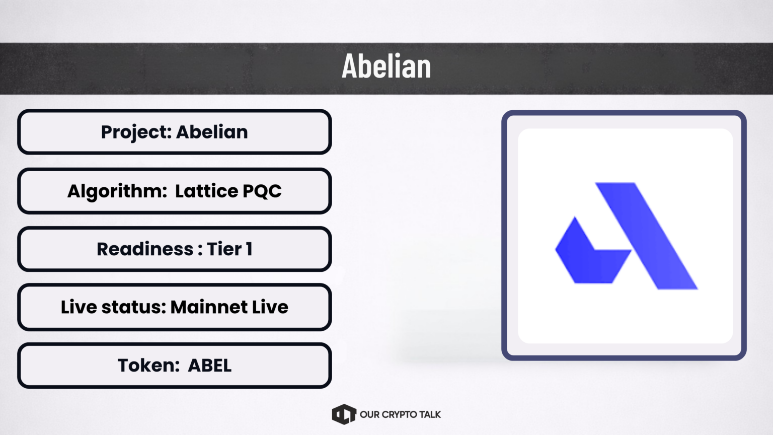 Abelian Quantum Ready Project