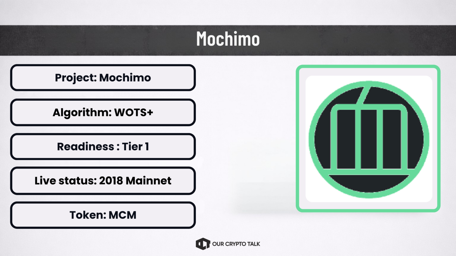 Mochimo Quantum Ready Project