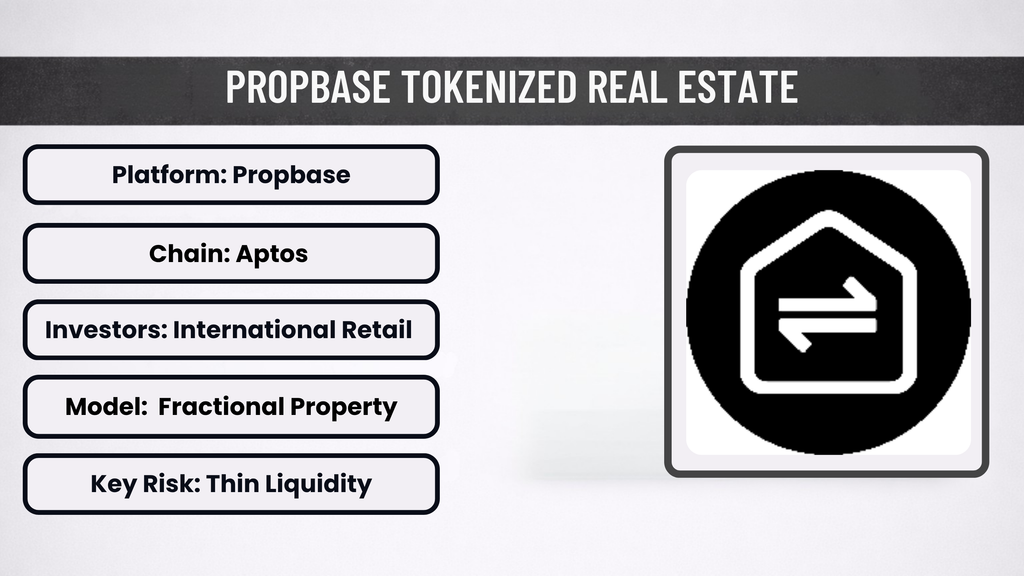 Propbase Tokenized Real Estate 